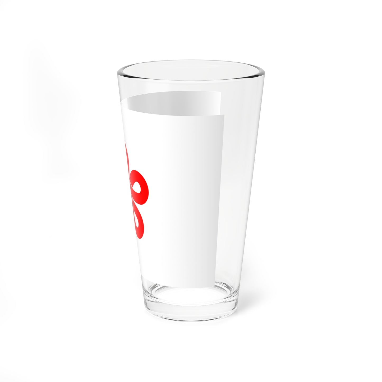 Flag of Fukuoka Prefecture variant2 (Japan) Pint Glass 16oz