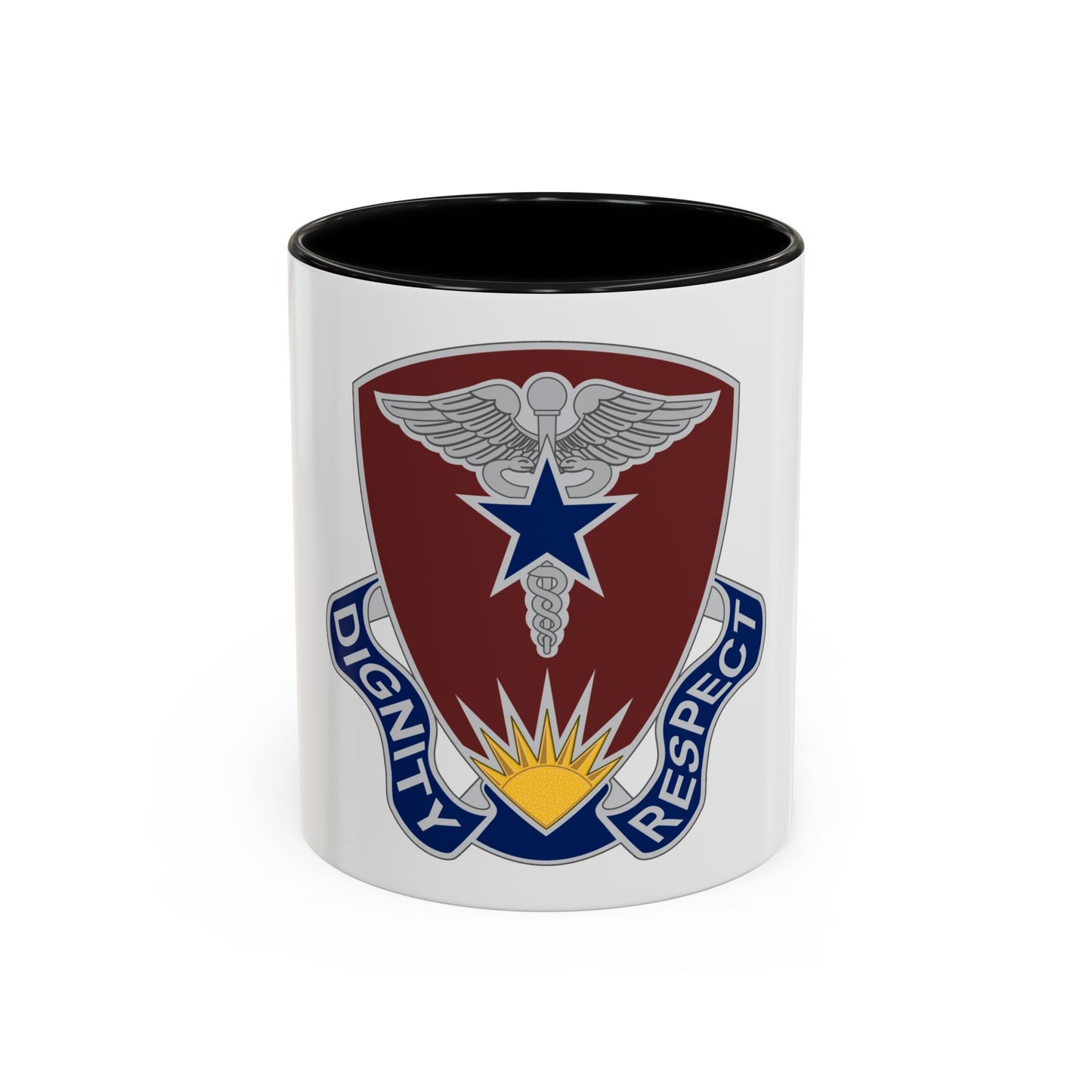 Regional Health Command Europe (U.S. Army) Accent Coffee Mug