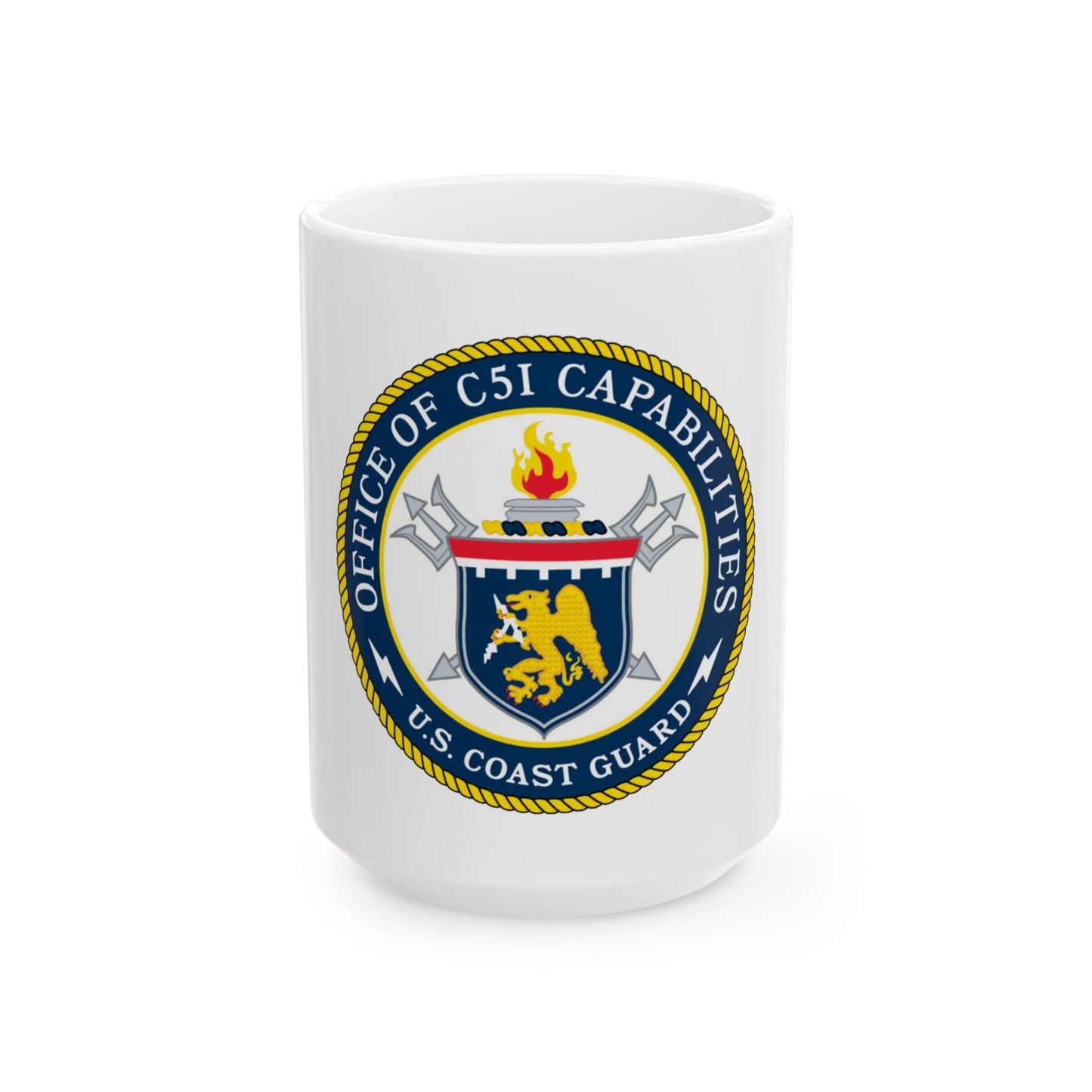 CG 761 Office of C5I Capabilities (U.S. Coast Guard) White Coffee Mug
