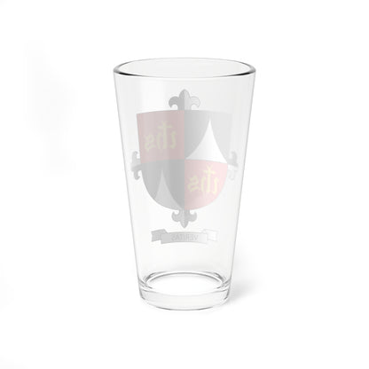 Dominican US Western province coat of arms (United States) (Coat of Arms) Pint Glass 16oz