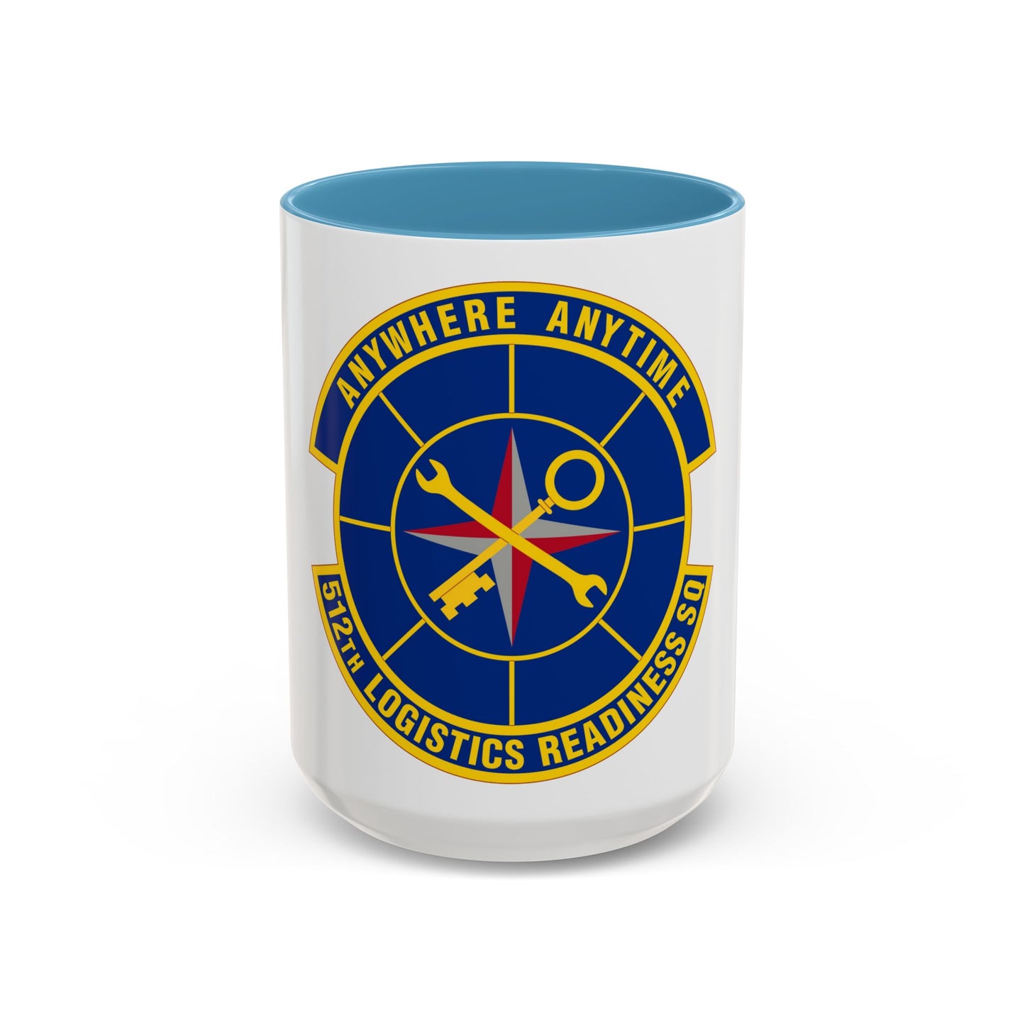 512 Logistics Readiness Squadron AFRC (U.S. Air Force) Accent Coffee Mug