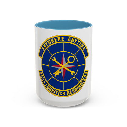 512 Logistics Readiness Squadron AFRC (U.S. Air Force) Accent Coffee Mug