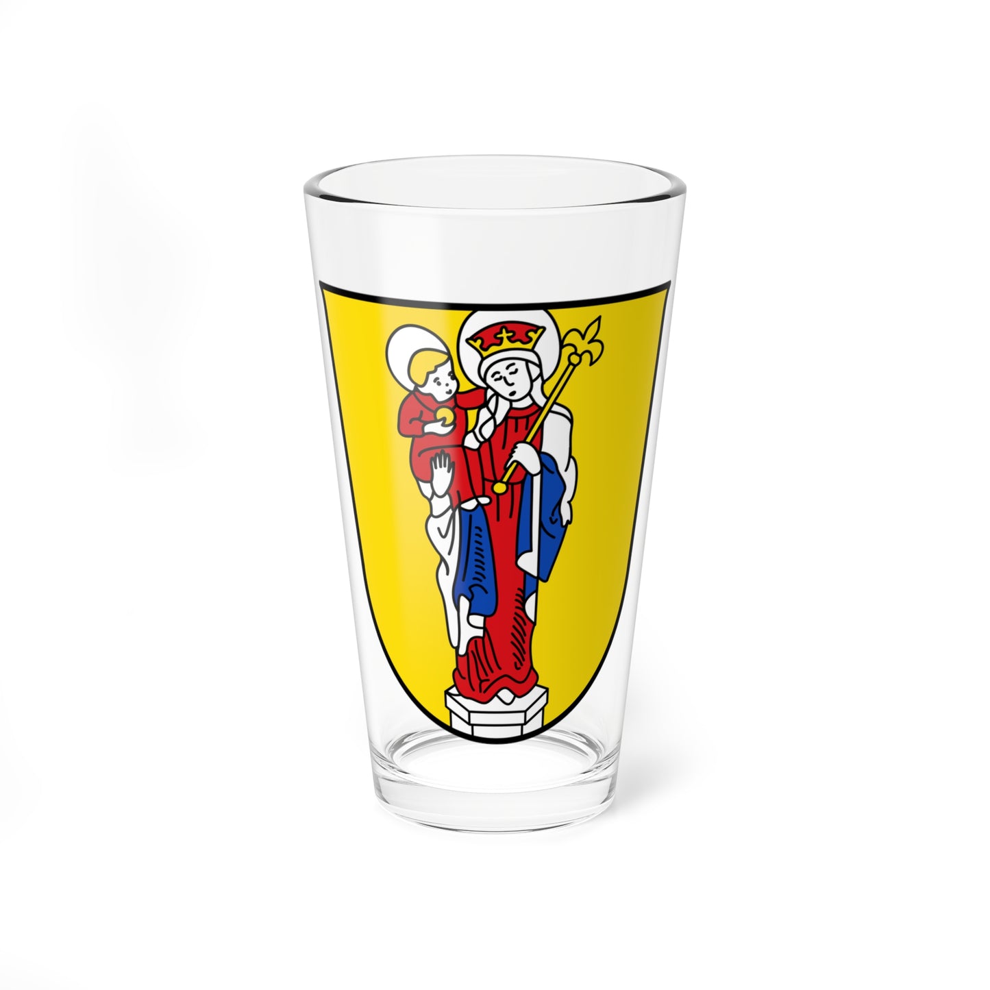 DEU Altoetting COA (Germany) (Coat of Arms) Pint Glass 16oz