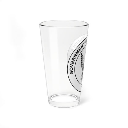 Seal of the Government of Southern Sudan 2005-2011 (South Sudan) (Coat of Arms) Pint Glass 16oz