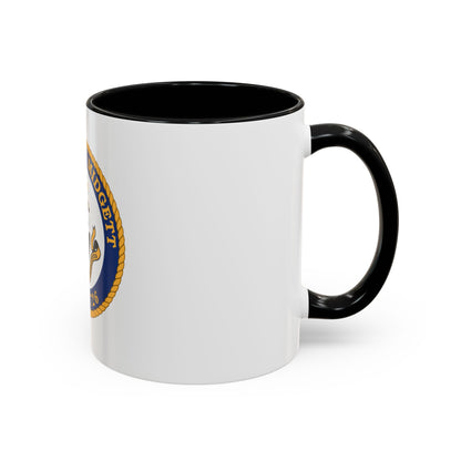 USCGC John Midgett WHEC 726 (U.S. Coast Guard) Accent Coffee Mug