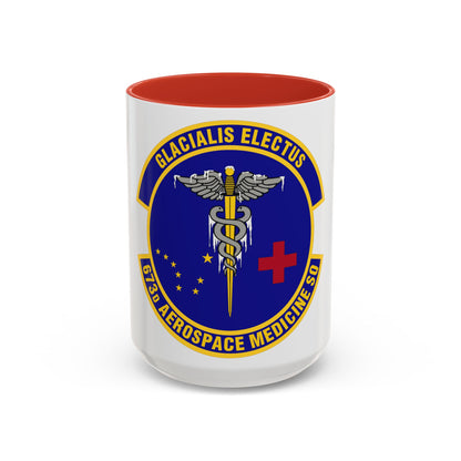 673d Aerospace Medicine Squadron (U.S. Air Force) Accent Coffee Mug