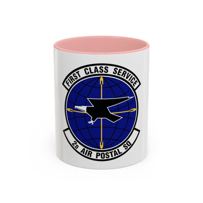 2d Air Postal Squadron (U.S. Air Force) Accent Coffee Mug