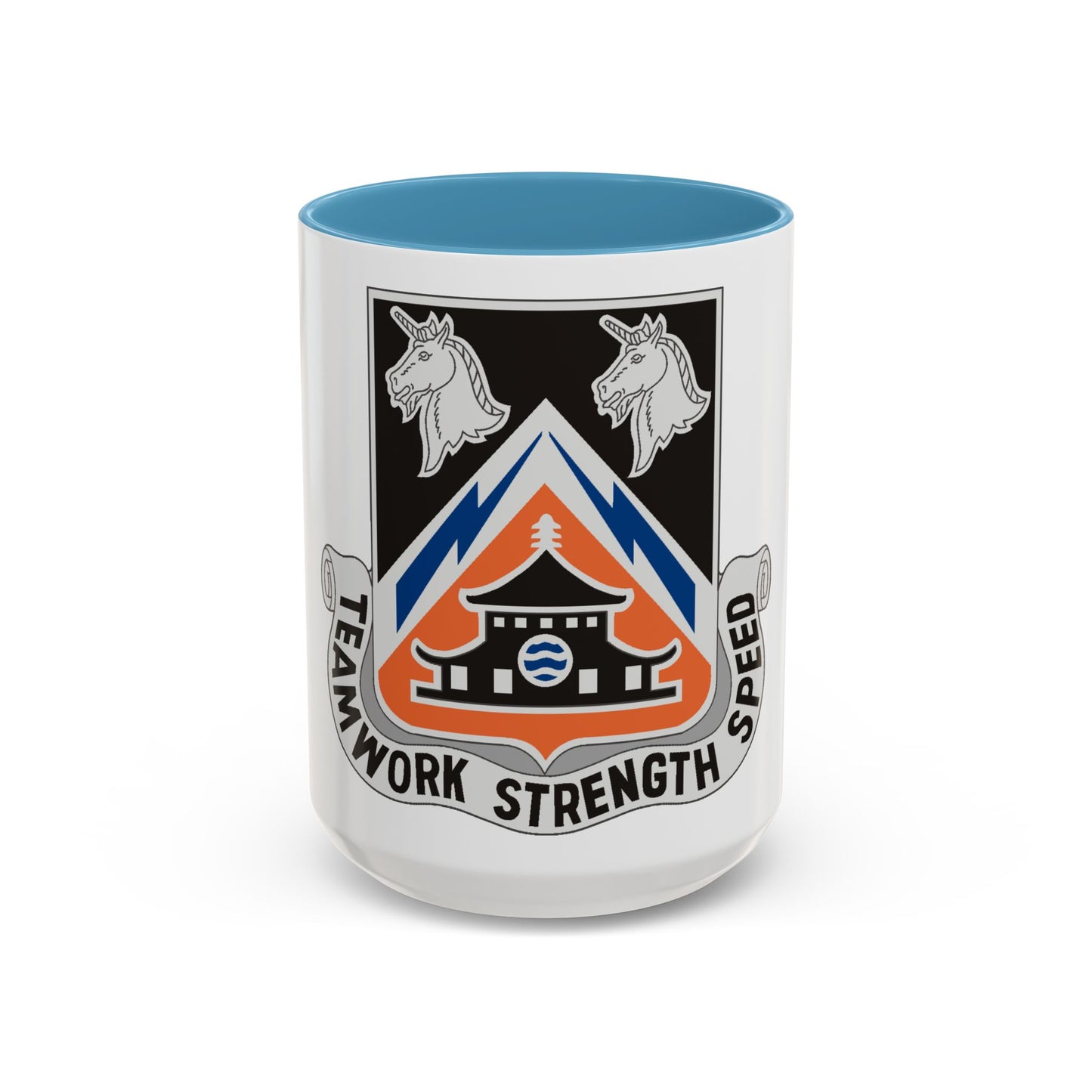 43 Signal Battalion (U.S. Army) Accent Coffee Mug