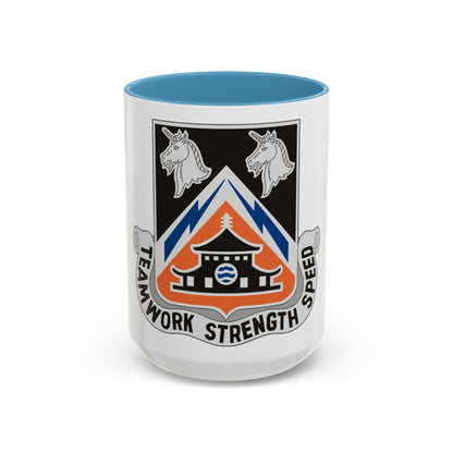 43 Signal Battalion (U.S. Army) Accent Coffee Mug