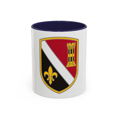 225 Engineer Brigade (U.S. Army) Accent Coffee Mug
