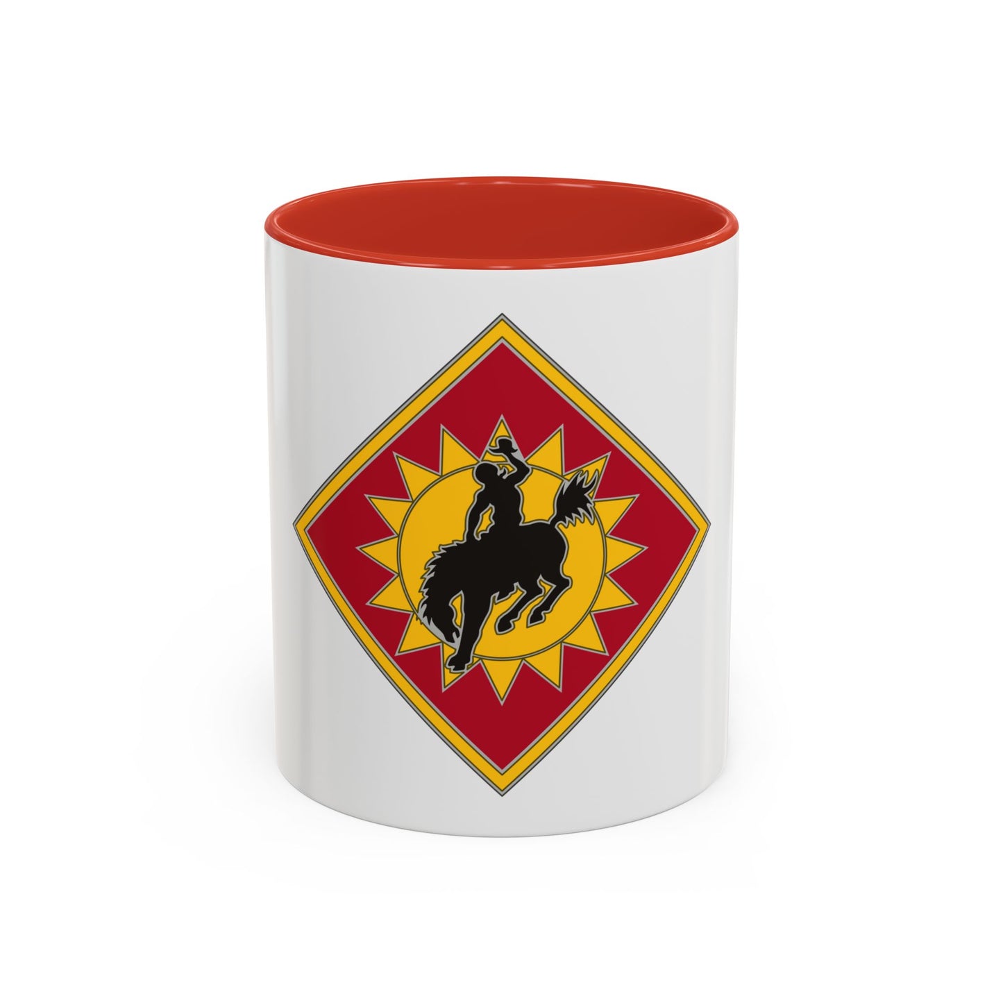 115th Field Artillery Brigade (U.S. Army) Accent Coffee Mug