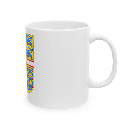 Royal arms of Denmark - White Coffee Mug