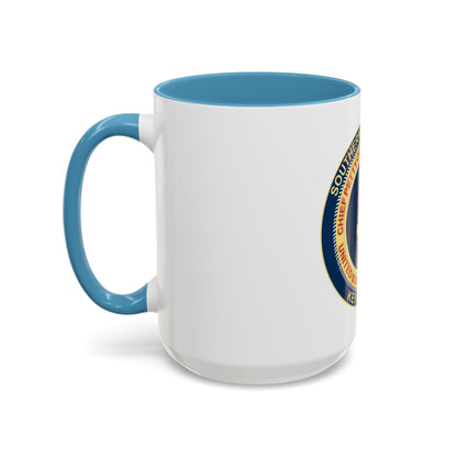 USCG CPOA Key West FL Southernmost Chapter (U.S. Coast Guard) Accent Coffee Mug