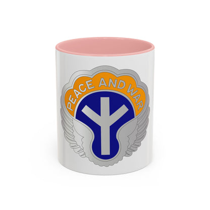 21 Aviation Battalion (U.S. Army) Accent Coffee Mug