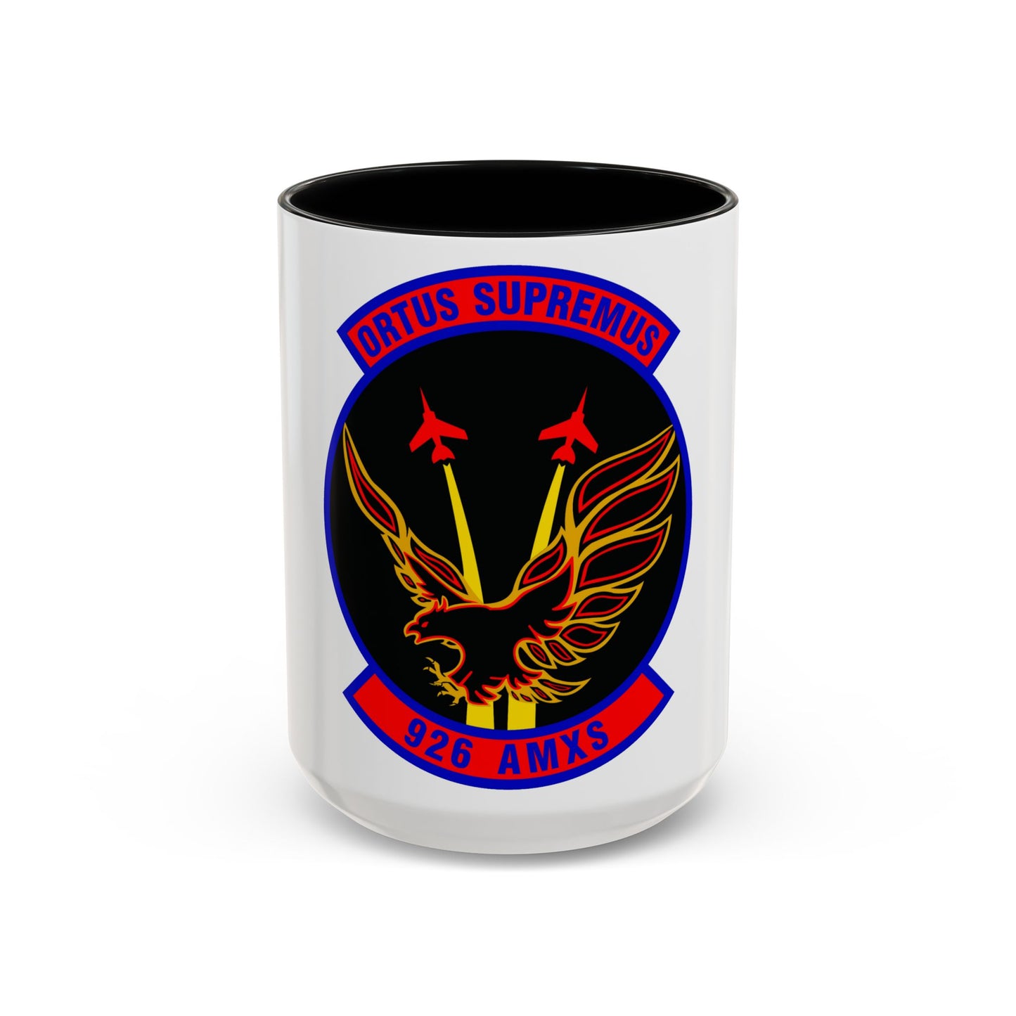 926 Aircraft Maintenance Squadron AFRC (U.S. Air Force) Accent Coffee Mug