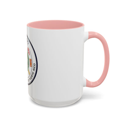 Seal of Puerto Rico Senate - Accent Coffee Mug