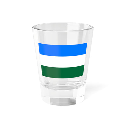 Flag of Rovigo Italy - Shot Glass 1.5oz