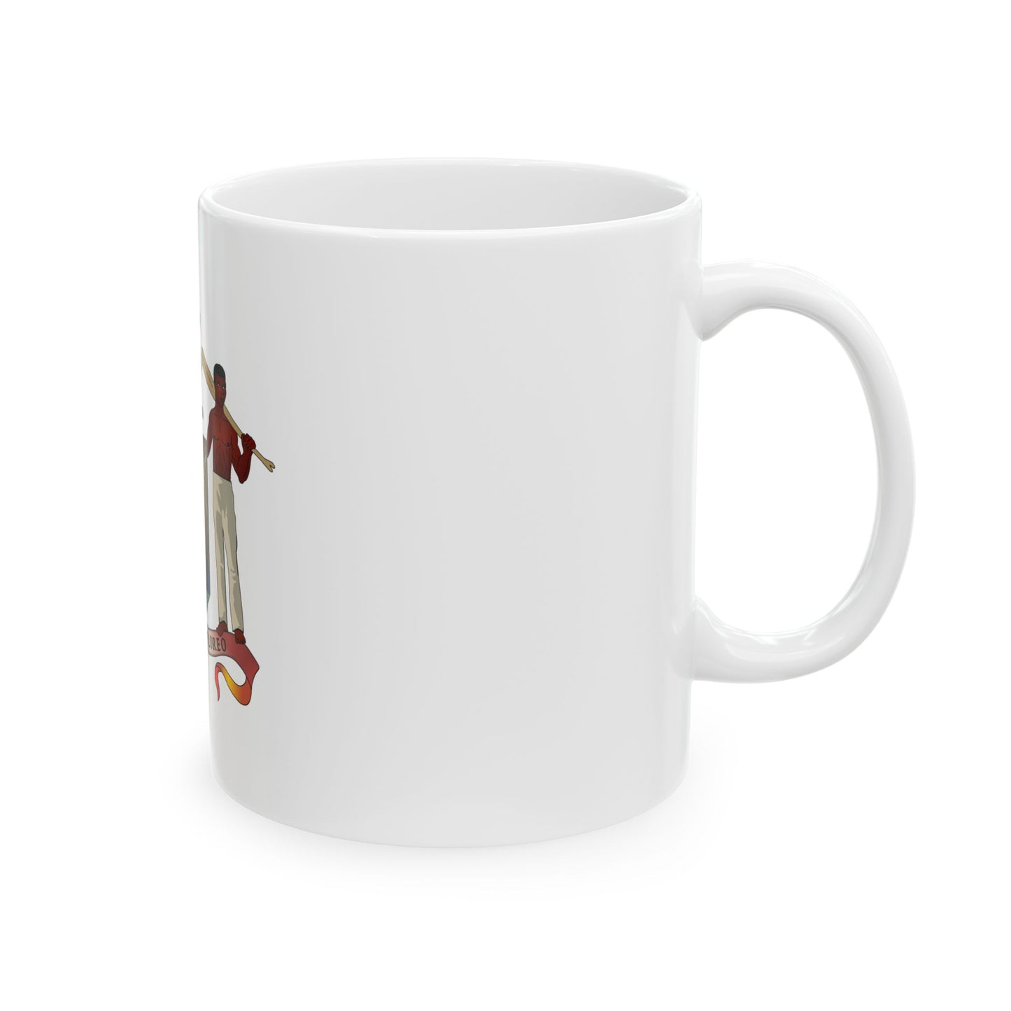 Coat of arms of British Honduras (1907-1967) - White Coffee Mug