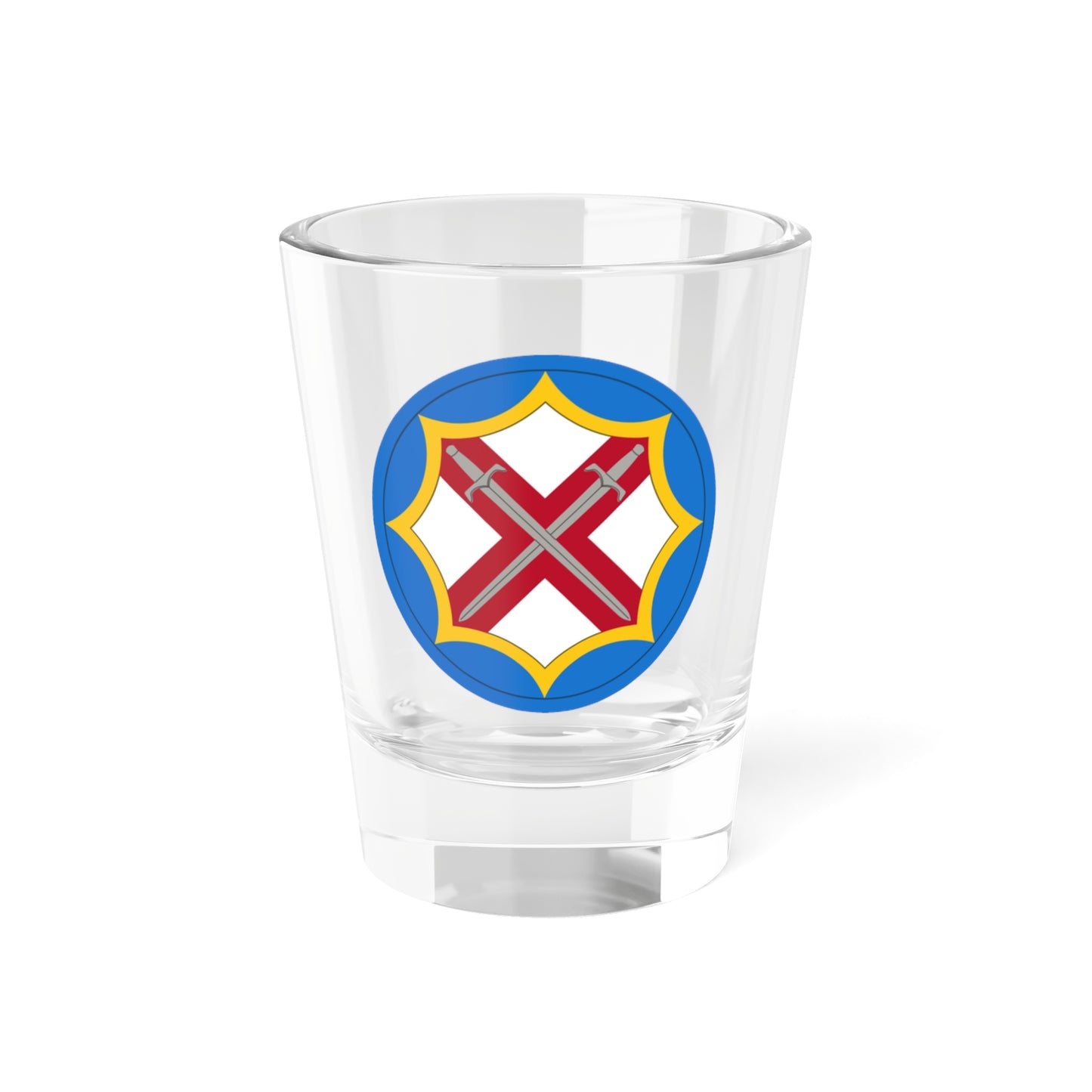 Verre à liqueur 1,5 oz de la 142e Brigade de surveillance du champ de bataille (armée américaine)