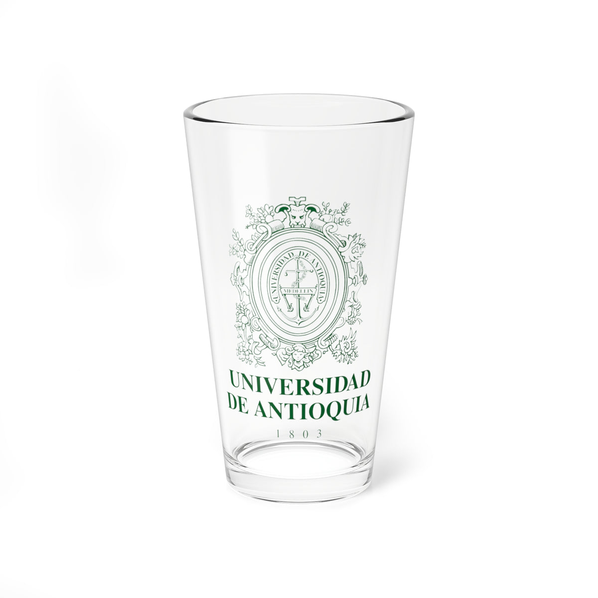 Escudo-UdeA (Colombia) (Coat of Arms) Pint Glass 16oz