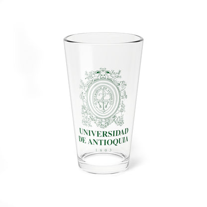 Escudo-UdeA (Colombia) (Coat of Arms) Pint Glass 16oz