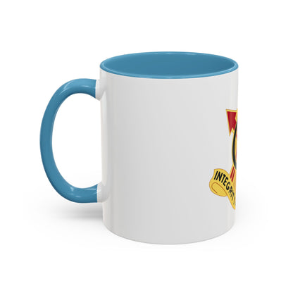 107th Artillery Group (U.S. Army) Accent Coffee Mug