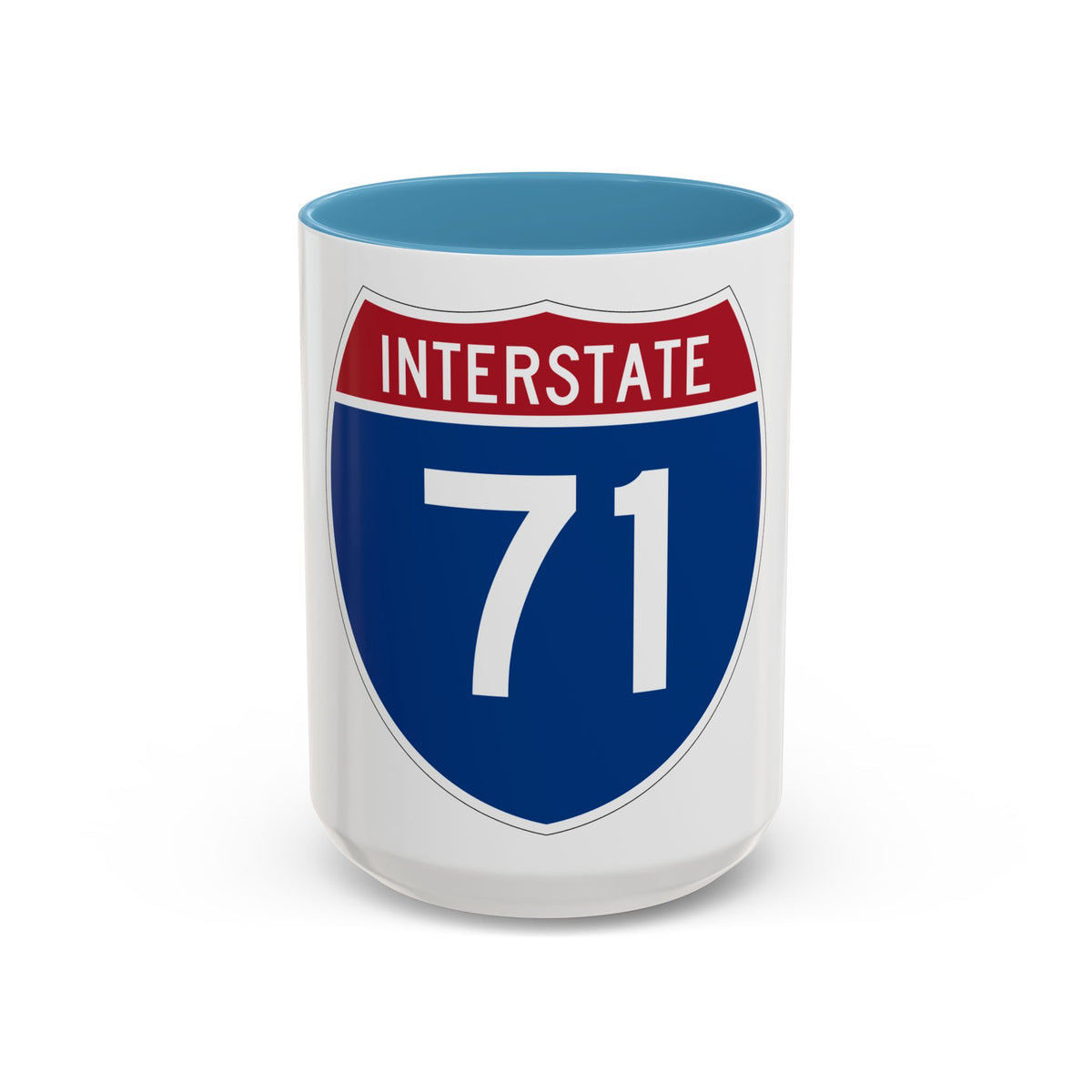 Interstate 71 (U.S. Highways) Accent Coffee Mug