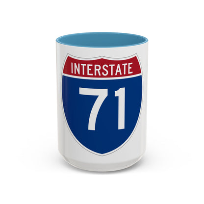 Interstate 71 (U.S. Highways) Accent Coffee Mug