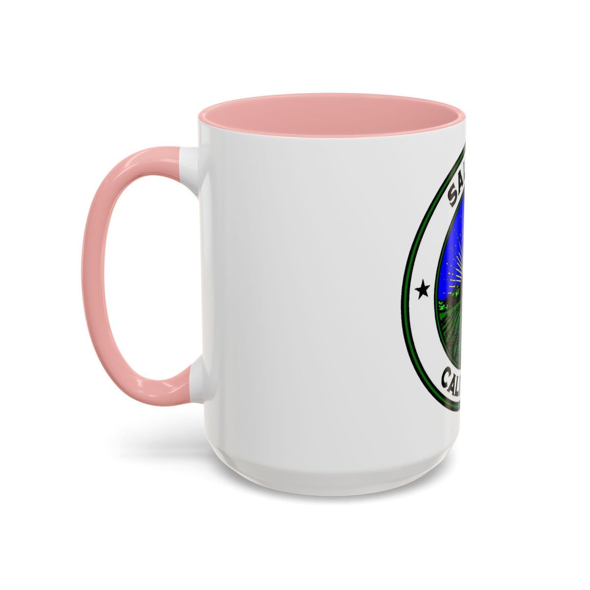 Seal of Salinas California - Accent Coffee Mug