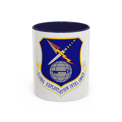 Global Exploitation Intelligence Group (U.S. Air Force) Accent Coffee Mug