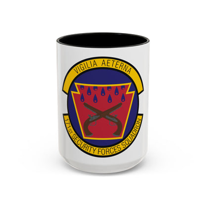 171st Security Forces Squadron (U.S. Air Force) Accent Coffee Mug