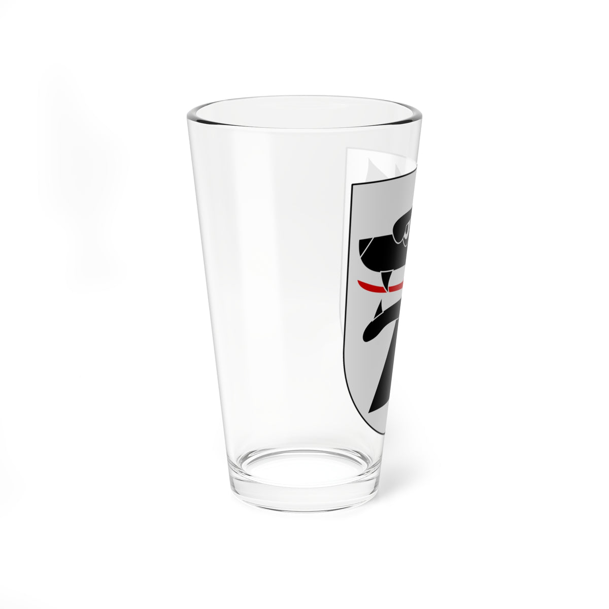 Livgardet Hundtjänstenheten vapen (Sweden) (Coat of Arms) Pint Glass 16oz