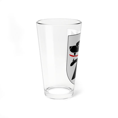 Livgardet Hundtjänstenheten vapen (Sweden) (Coat of Arms) Pint Glass 16oz