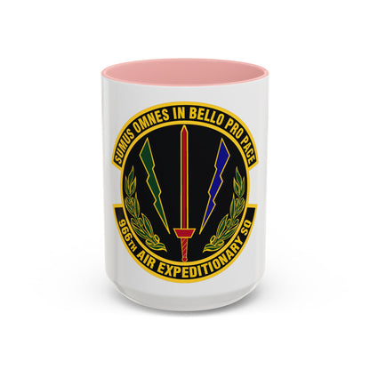 966th Air Expeditionary Squadron (U.S. Air Force) Accent Coffee Mug