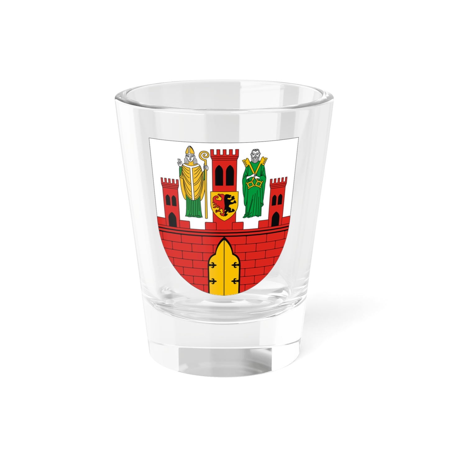 POL Brześć Kujawski COA (Poland) (Coat of Arms) Shot Glass 1.5oz