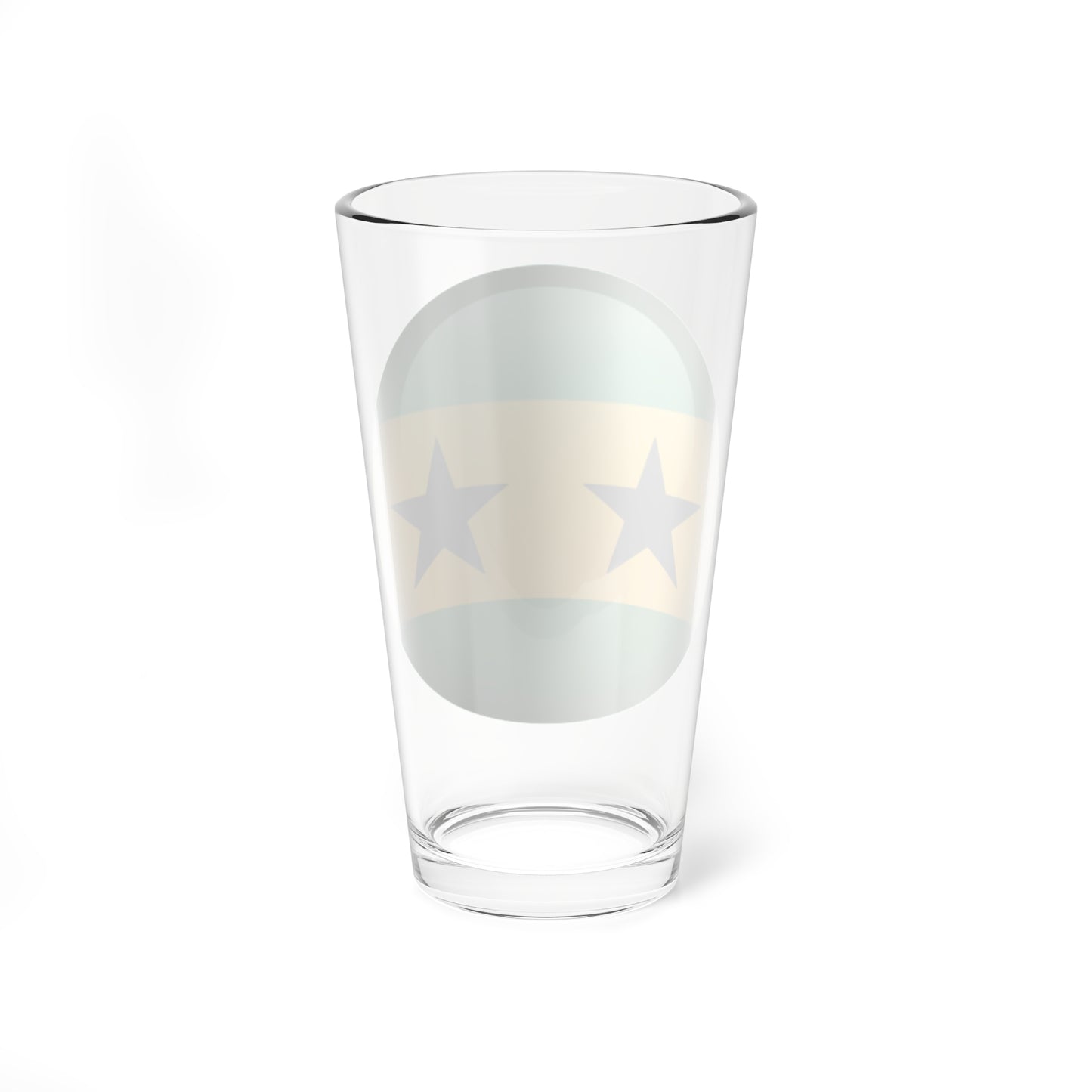 Flag orb São Tomé and Príncipe Pint Glass 16oz