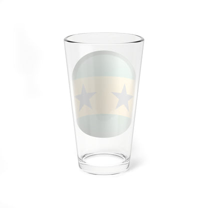 Flag orb São Tomé and Príncipe Pint Glass 16oz