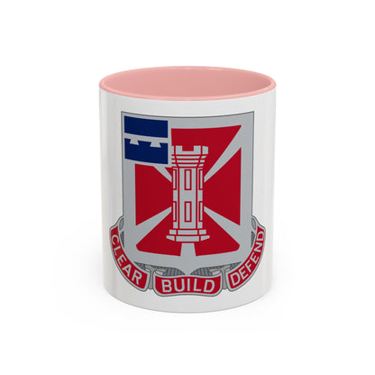 363 Engineer Battalion (U.S. Army) Accent Coffee Mug