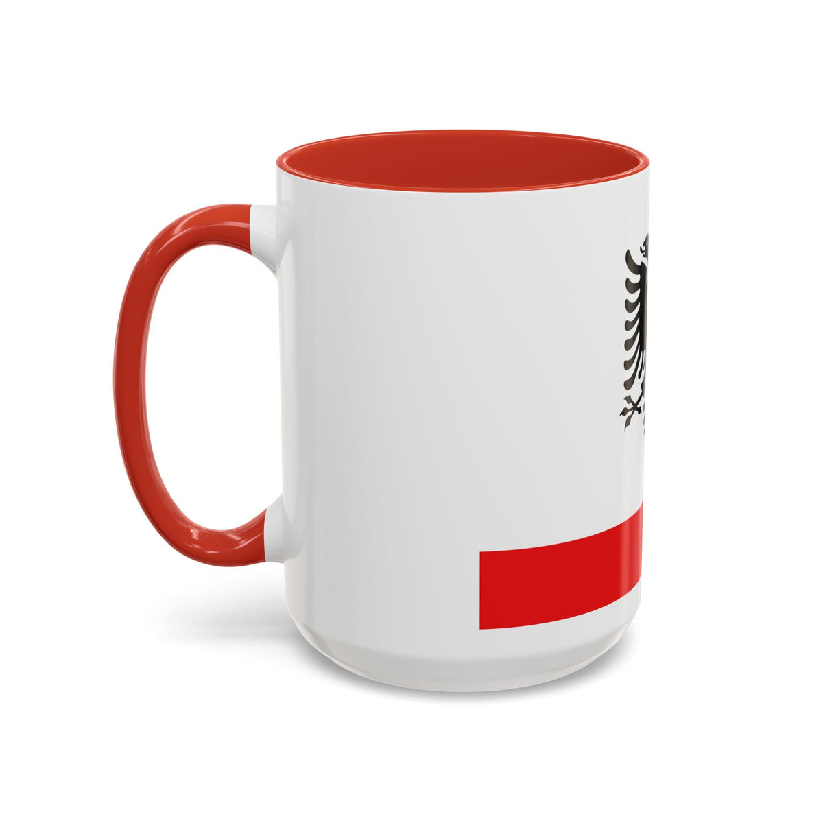Naval Ensign of Albania - Accent Coffee Mug