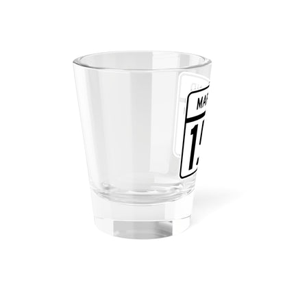 MD Route 157 (Maryland) (Road Sign) Shot Glass 1.5oz