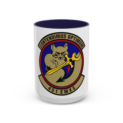 451st Expeditionary Maintenance Squadron (U.S. Air Force) Accent Coffee Mug