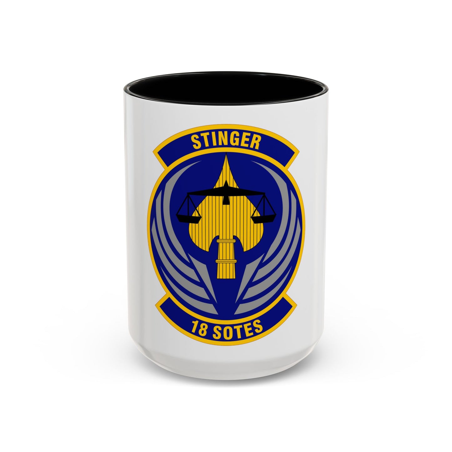 18 Special Operations Test and Evaluation Squadron AFSOC (U.S. Air Force) Accent Coffee Mug
