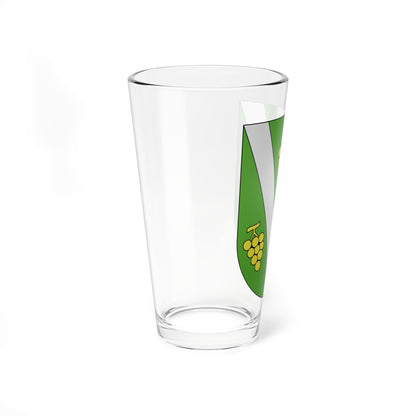 Vacallo-coat of arms (Switzerland) (Coat of Arms) Pint Glass 16oz