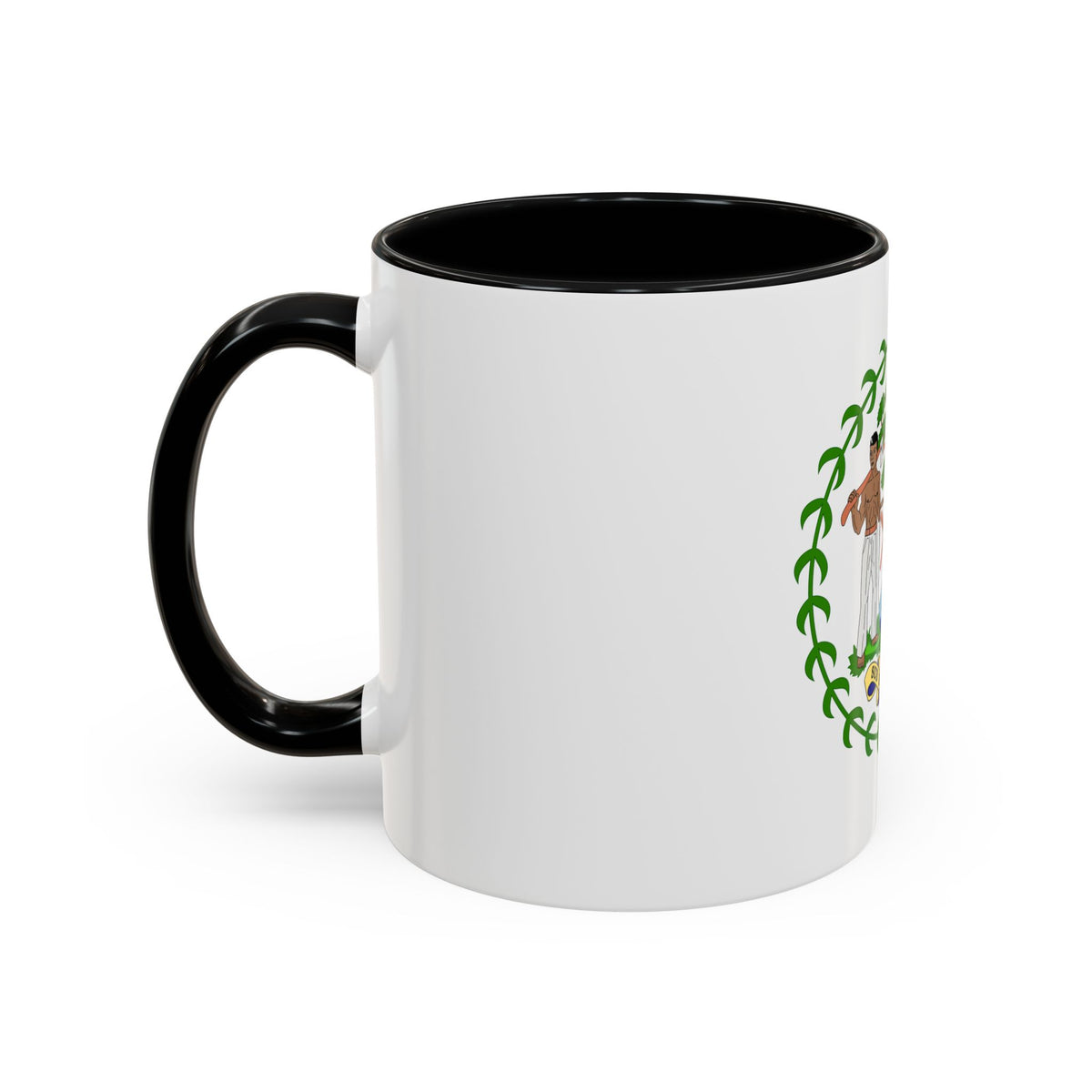 Coat of arms of Belize - Accent Coffee Mug