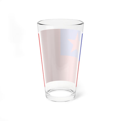 Proposed PRC national flag 014 (China) Pint Glass 16oz