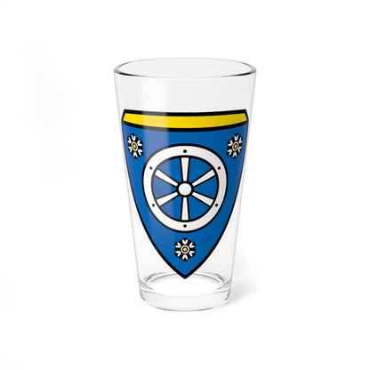 DEU Aßling COA (Germany) (Coat of Arms) Pint Glass 16oz