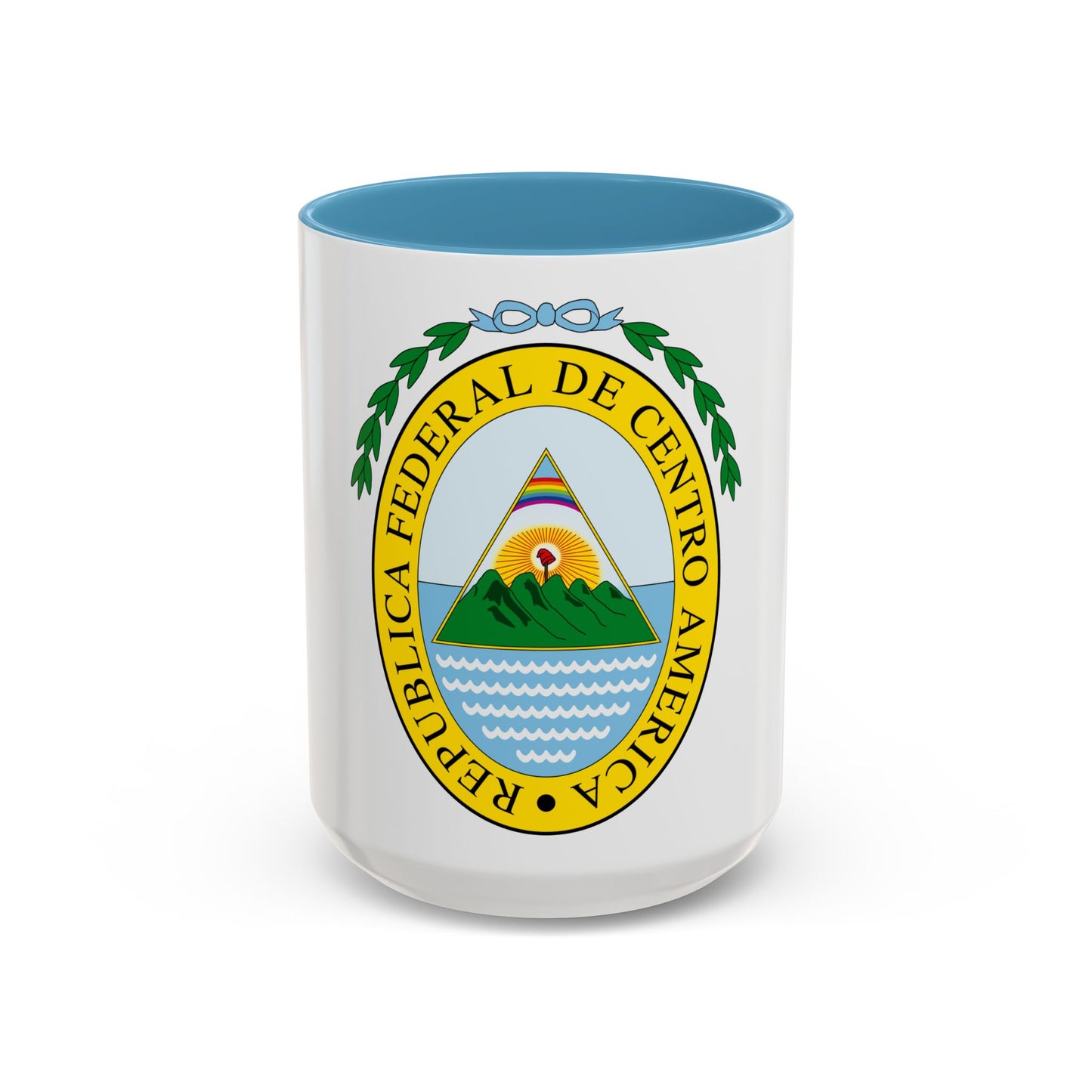 Coat of arms of the Federal Republic of Central America - Accent Coffee Mug