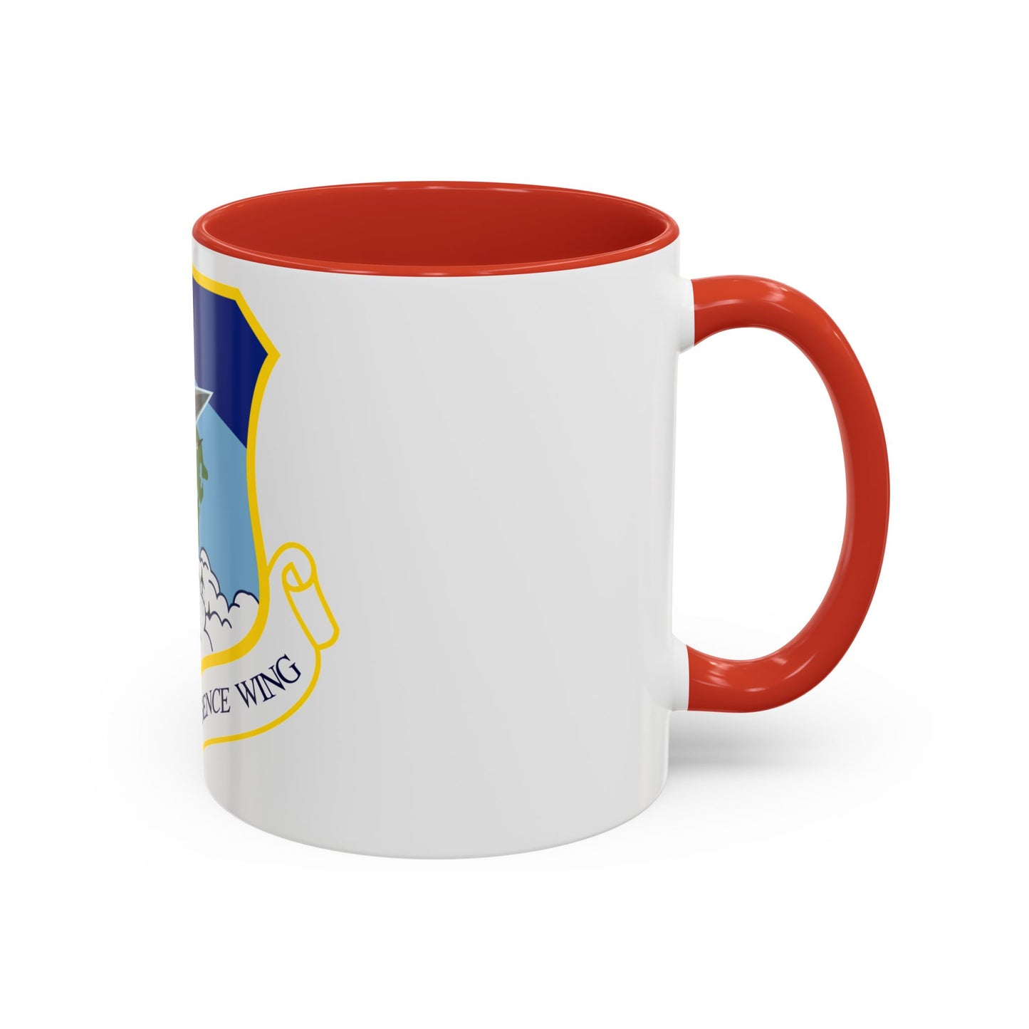 1014px 102nd Intelligence Wing emblem (U.S. Air Force) Accent Coffee Mug