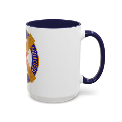 303 Cavalry Regiment USAR (U.S. Army) Accent Coffee Mug