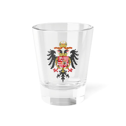 Greater Coat of Arms of Ferdinand I Holy Roman Emperor (Austria) (Coat of Arms) Shot Glass 1.5oz